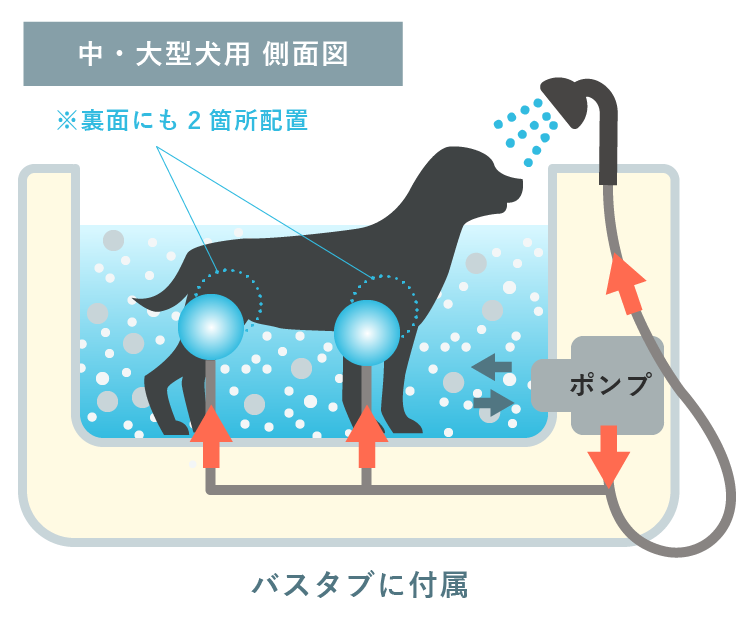 セルフドッグスパGARURU(ガルル) | 完全予約制のマイクロバブル温浴